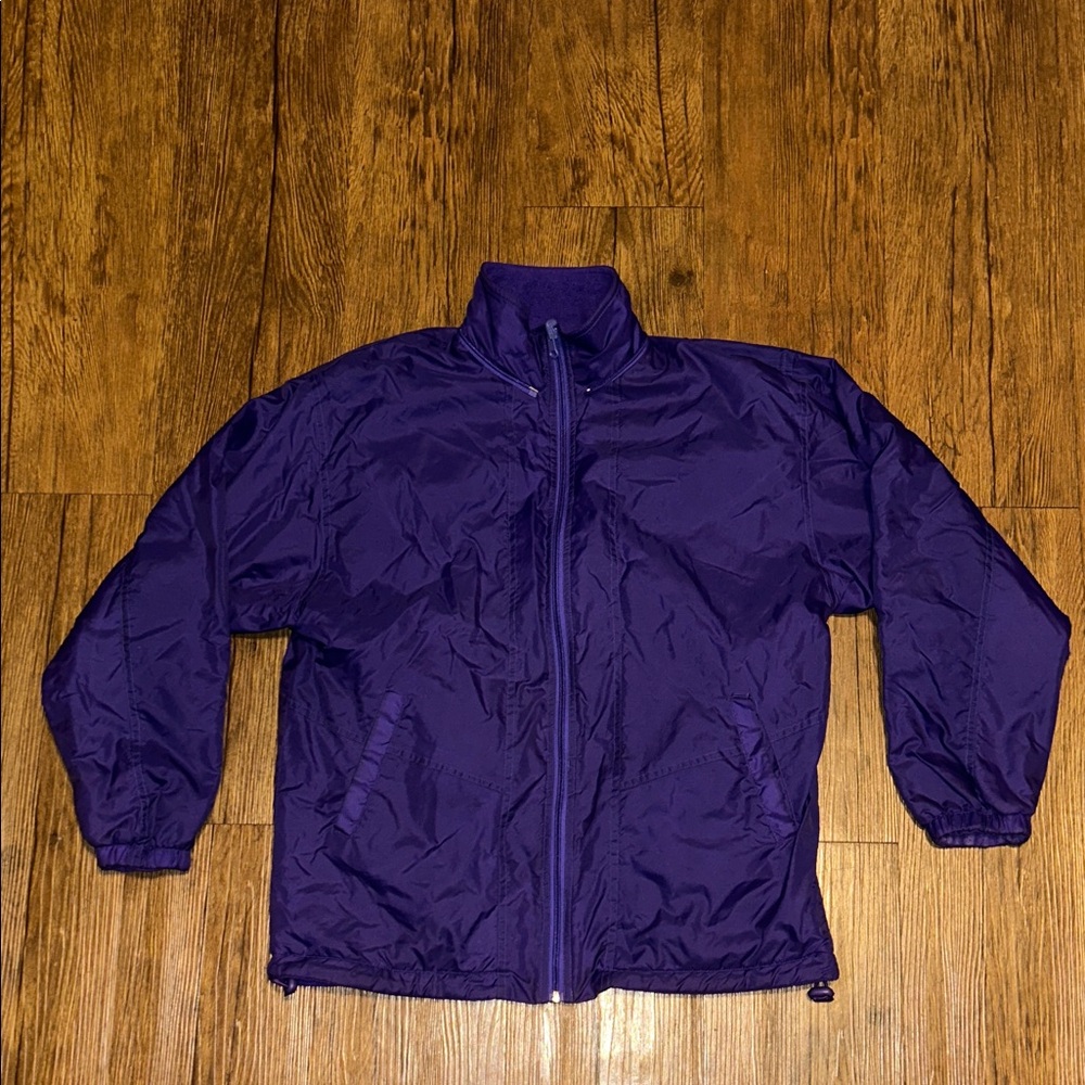 Purple Windbreaker Jacket